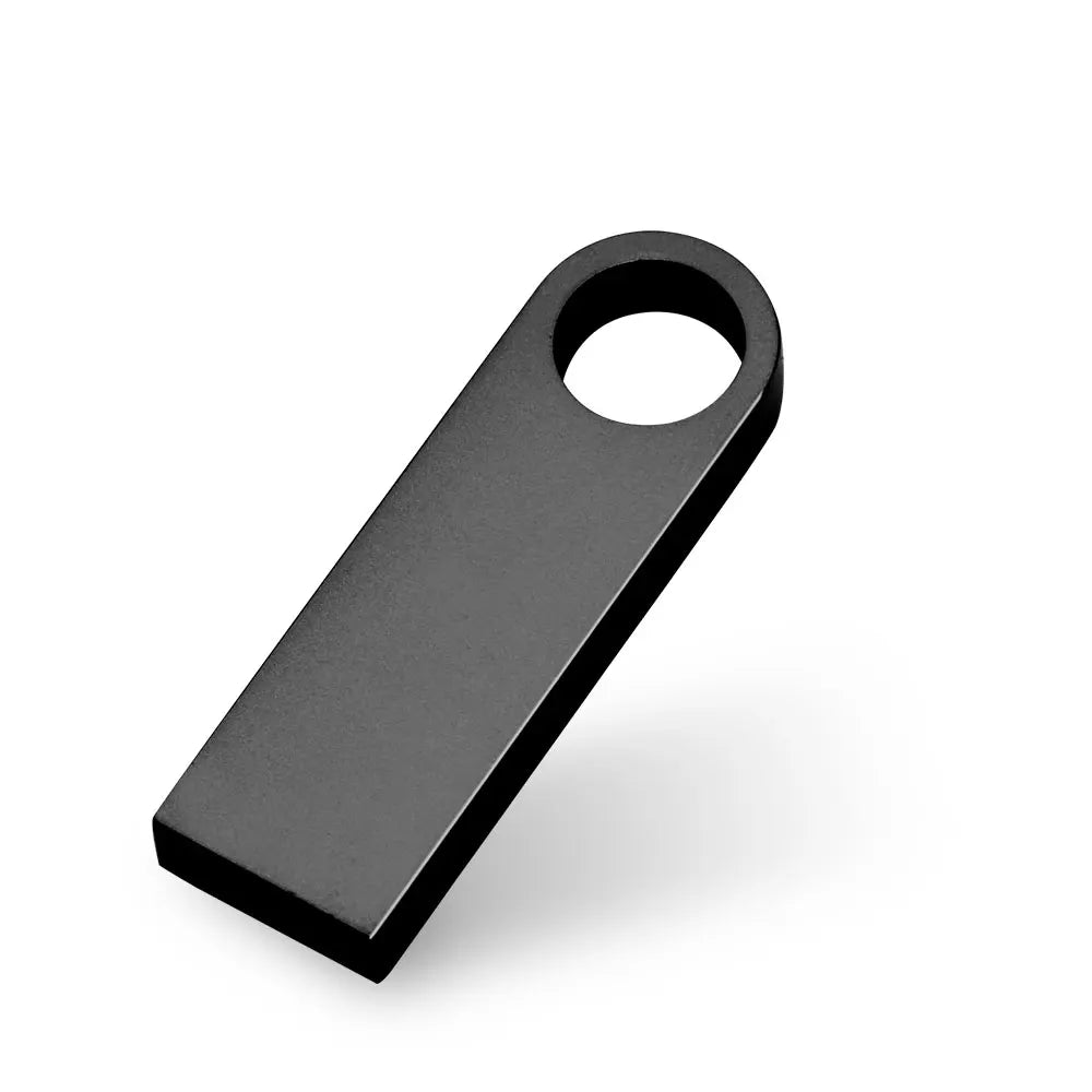 waterproof metal usb flash drive memory stick 64gb 32gb 16gb 8gb 4gb, portable usb 2.0 pen drive, high-speed data transfer, stylish silver design for pc and laptop