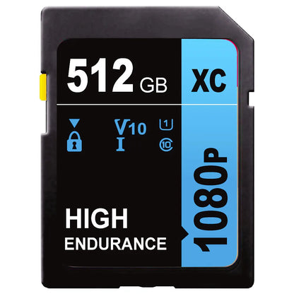 Extreme PRO SD Card 128GB 64GB 32GB 16GB 256GB 512GB UHS-I High Speed Class 10 V10 SD Memory Card for Camera, Notebook and Digital Devices Storage