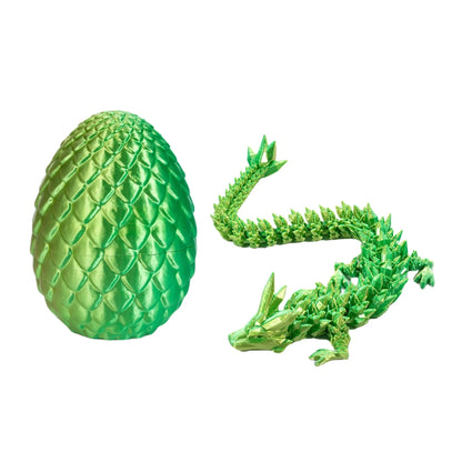 3D Printed Dragon Egg Gift Set Crystal Collectible Statue Home Decor