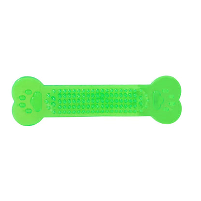 Dog Chew Bone TPR & PVC Non-Toxic Material for Dental Health, Cooling Relief, Ideal for Heavy Chewers, Teeth Cleaning, Gum Massage, Long-Lasting Pet Toy for All Sizes