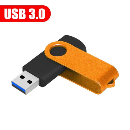 64GB USB 3.0 Metal Flash Drive Waterproof Memory Stick for PC, Car, TV - High-Speed Data Transfer, Durable Storage Solution