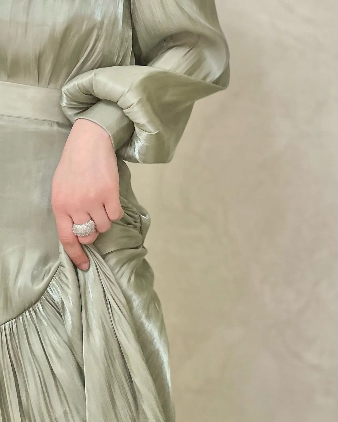 eid ramadan muslim women's elegant pleated a-line dress abaya kaftan robe for celebrations, perfect for spring summer events, comfortable and stylish design