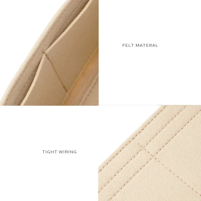 classic dumplings bag liner bag organizer for longchamp mini bag storage bag the liner bag felt purse insert handbag liner bags