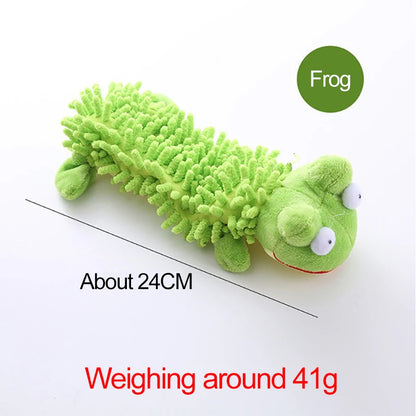 Interactive Squeaky Plush Dog Toy | Soft Fleece for Puppies & Small Dogs | Safe, Durable, Stimulating Play | Ideal for Exercise & Indoor Fun | Perfect Gift for Pet Owners