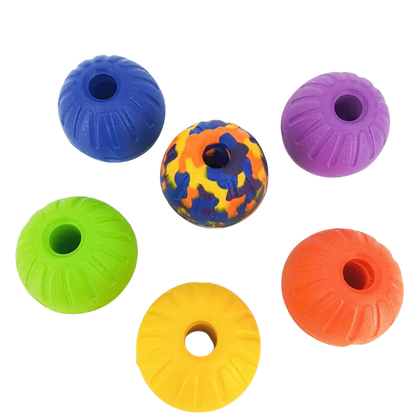 Floating Dog Chew Toy, Durable EVA 7cm/9cm Ball for Training & Fetch, Multi-Coloured Waterproof, Ideal for Beach & Park Play, Perfect for Small to Large Dogs