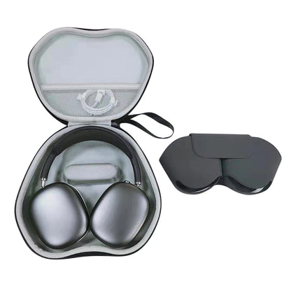 B0D8PDJYJ5 Airpods Max Bluetooth Headphone Organiser EVA Hard Portable Wireless Headphone Shockproof Protective Case Storage Bag
