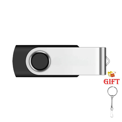 USB Flash Drive 128GB/64GB/32GB/16GB/8GB/4GB Memory Stick - High Speed, Colourful, Portable Storage for Laptop, PC, TV - Creative Business Gift Keychain