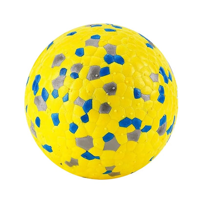 Rubber Dog Chew Toy Ball - Bite Resistant, Durable, Non-Toxic Molar Teething Aid, Ideal for Medium and Large Dogs, Interactive Play, Safe for Indoor and Outdoor Fun