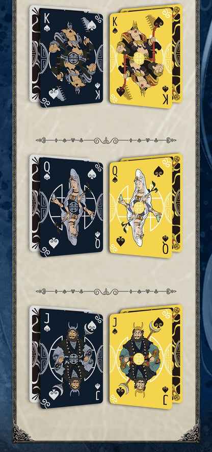 Journey to the West Black Myth Wukong Poker Playing Cards Indoor Family Game for Fun Gatherings and Social Play, Durable Design, Perfect for All Ages