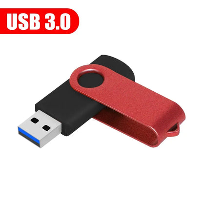 64GB USB 3.0 Metal Flash Drive Waterproof Memory Stick for PC, Car, TV - High-Speed Data Transfer, Durable Storage Solution