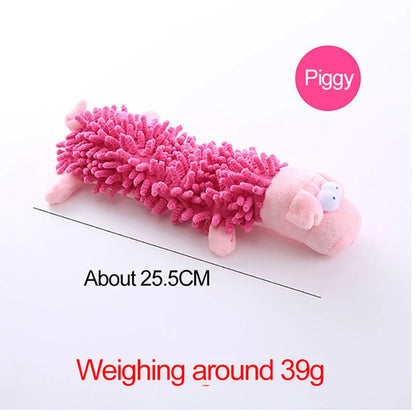 Interactive Squeaky Plush Dog Toy | Soft Fleece for Puppies & Small Dogs | Safe, Durable, Stimulating Play | Ideal for Exercise & Indoor Fun | Perfect Gift for Pet Owners