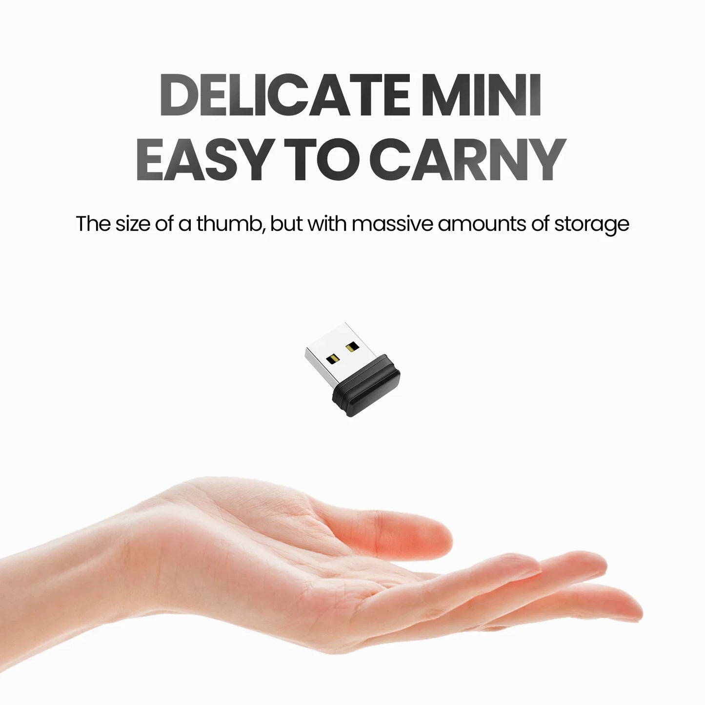 mini usb flash drive 64gb – creative gift pen drive, shatterproof & waterproof, memory stick for laptop, computer, car, tv, available in 32gb, 16gb, 8gb, black u disk