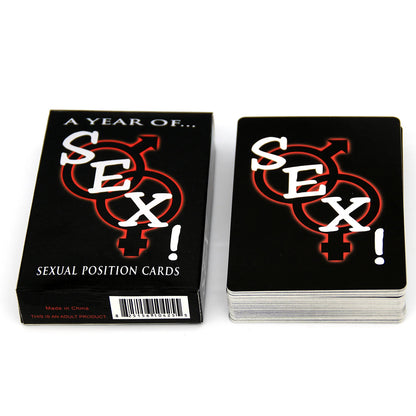 B0BLXN18CH  English & Spanish Sex Card Game Adult Board Game Explore 50 Kinds of Card Play Bedroom Commands for Valentine's Day Couples