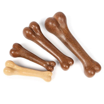 Durable Wooden Dog Chew Toys, Non-Toxic Safe Material, Tough Anti-Bite Design, Ideal for Dental Health, Stress Relief, Interactive Play, Suitable for Small, Medium, Large Dogs