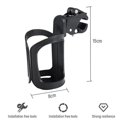 B07BWGZWGD Bicycle Bottle Cages MTB Water Bottle Holder Children Bike Cart Bottle Rack Baby Stroller Cup Holder Rack Bicycle Accessories