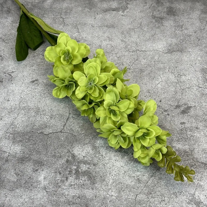 artificial hyacinth floral branch - violet pp material for home decoration, wedding, anniversary, birthday, bridal shower, indoor use, non-toxic, realistic look