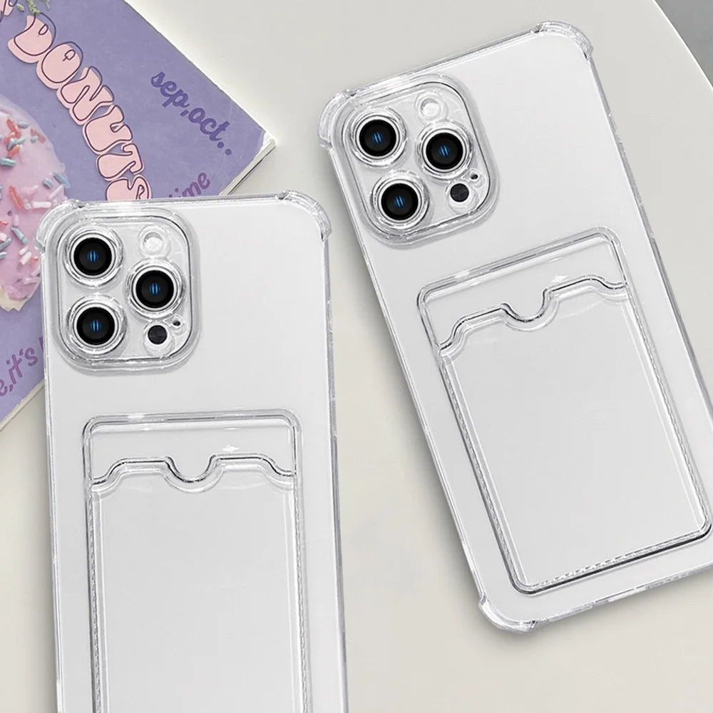 shockproof clear silicone case for iphone 14/15/16 plus, pro, max - anti-fingerprint, water-resistant, dustproof protection