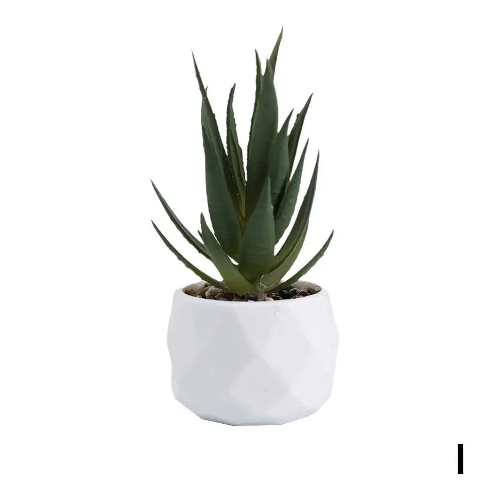 mini artificial succulent bonsai plants, plastic evergreen decor for home, office, outdoor, desktop ornaments, perfect for exhibitions and anniversaries