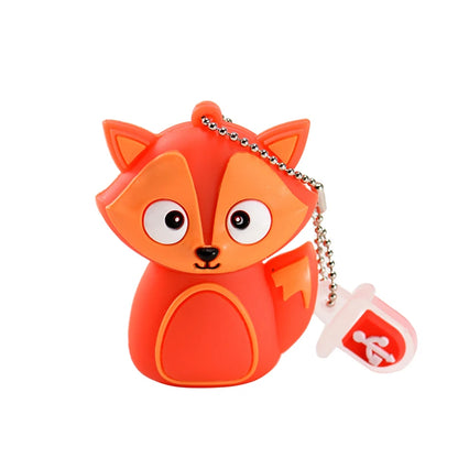 Cartoon Animal USB Flash Drive - 16GB/32GB/64GB Silicone Storage - Fun Penguin, Cat, Owl, Lion, Dinosaur Designs - USB 2.0 External Memory Stick for Kids and Adults