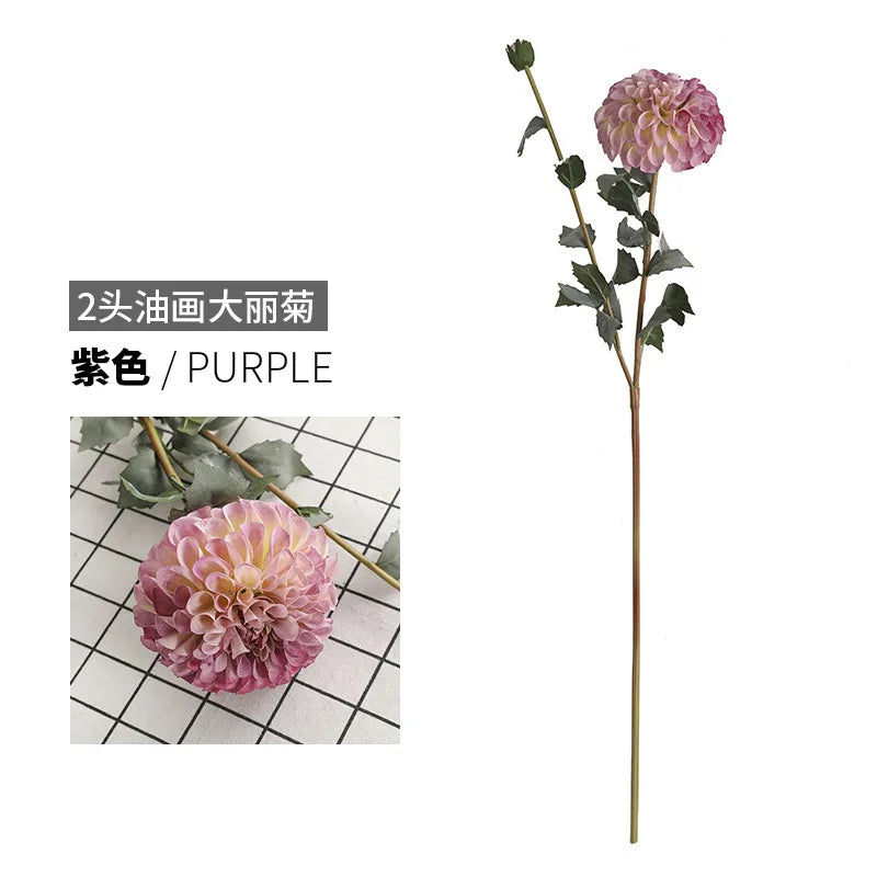 artistic white artificial flower branch 100cm | silk texture | home & event decor | ideal for weddings, anniversaries & indoor decoration