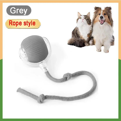 4.462 B0DKJPVJK4 green Automatic Rolling Ball Interactive Ball Cat Toys Pet Supplies Electric Dog and Cat Training To Imitate Rat Rechargeable Products