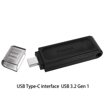 USB 3.1 Flash Drive 32GB 64GB 128GB 256GB – High-Speed Memory Stick for Data Transfer – Portable Pendrive with USB Type-C and Type-A Interface