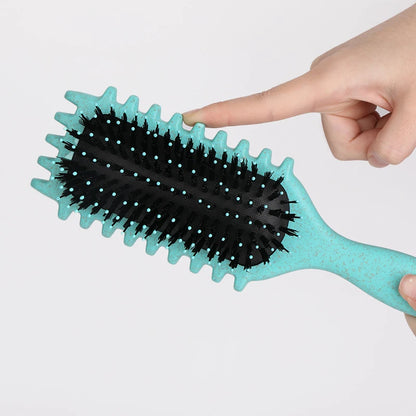 B0CZQYDWFR Salon Styling Curly Hair Styling Brush Curl Hair Brush for Combing and Shaping Men's and Women's Curls Reduce Pulling Tools
