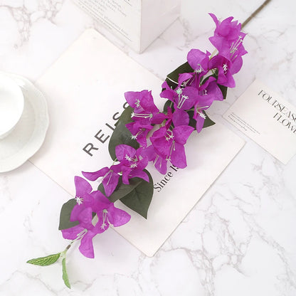 Artificial Rattan Flowers 78CM Long Branches for Wedding, Anniversary, Event Decor, Home and Outdoor Display, Vase Flower Arrangement, Desktop Placement