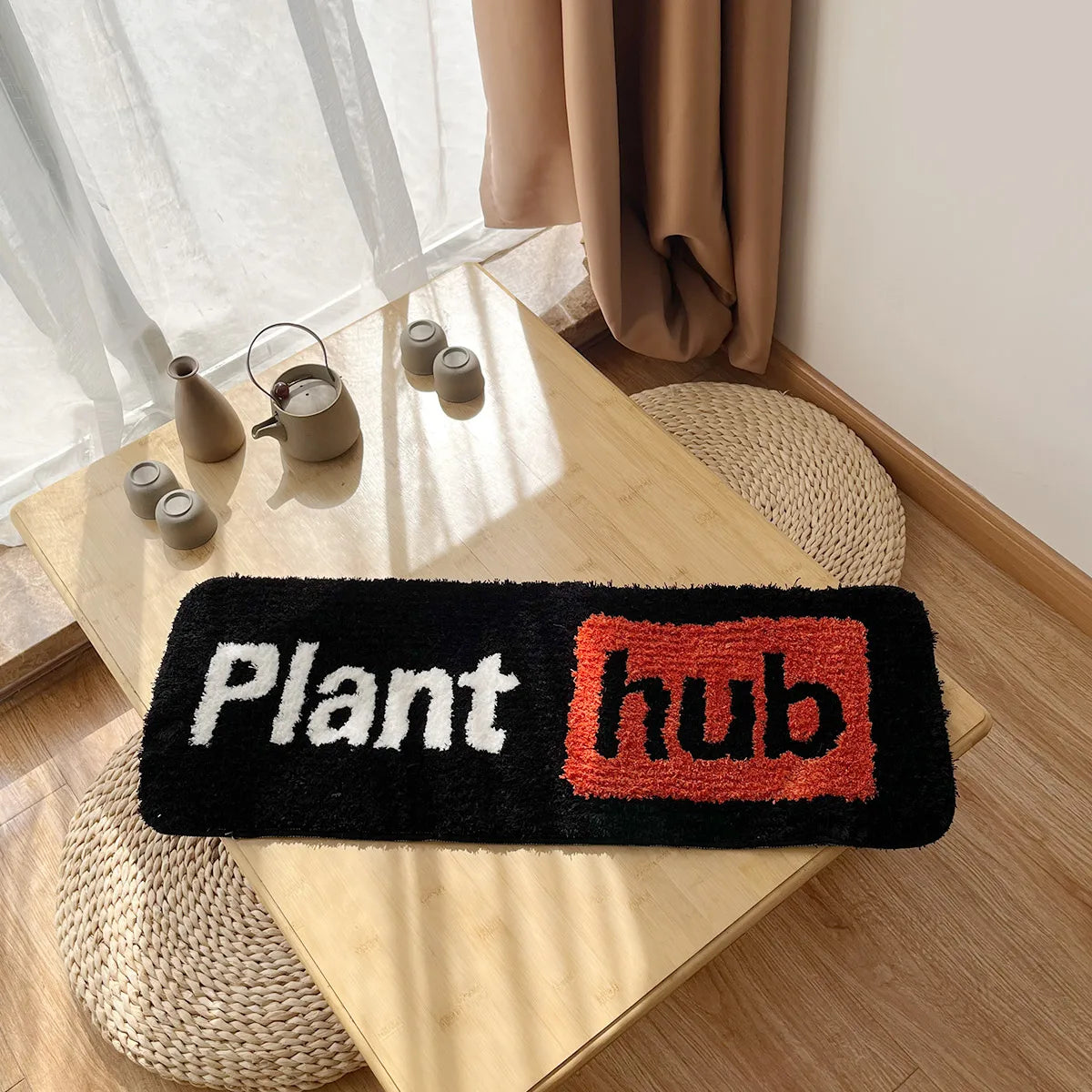 long tufting letters rug adult flocking mat anti slip nordic bedroom bedside mat kids room carpet nursery home decor soft non-slip floor pad