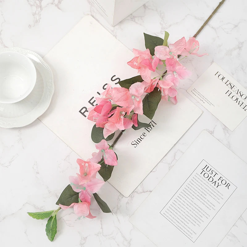 artificial rattan flowers 78cm long branches for wedding, anniversary, event decor, home and outdoor display, vase flower arrangement, desktop placement