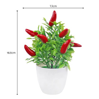 Artificial Bonsai Plant for Desktop, Office, or Window Sill | Plastic Decorative Potted Plant | Ideal for Home Decor, Outdoor Exhibitions | Natural-Looking Indoor Ornament