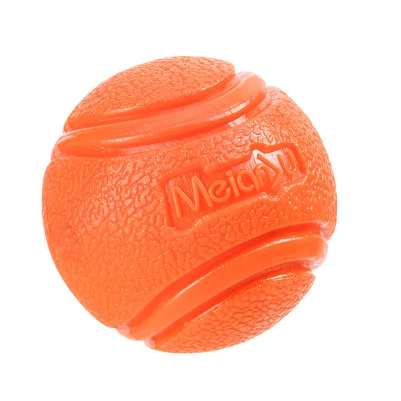 durable rubber pet dog ball toy, interactive bouncy chew ball for small & large dogs, outdoor fetch & training, safe & long-lasting play, easy-to-clean, gift-ready