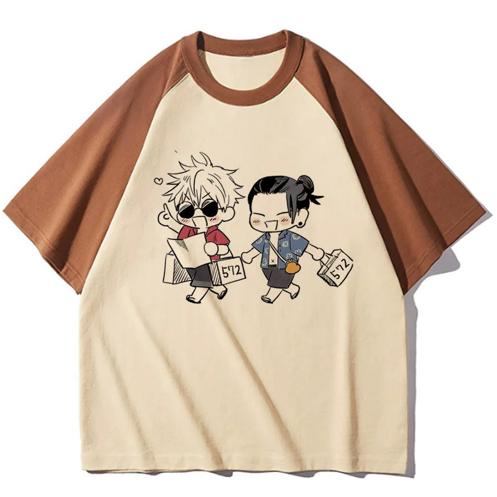 choso tee women trendy t-shirts girl y2k anime clothing casual short sleeve tops