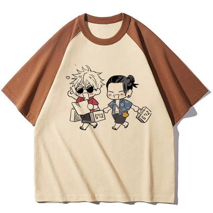 Choso Tee Women Trendy T-Shirts Girl Y2K Anime Clothing Casual Short Sleeve Tops
