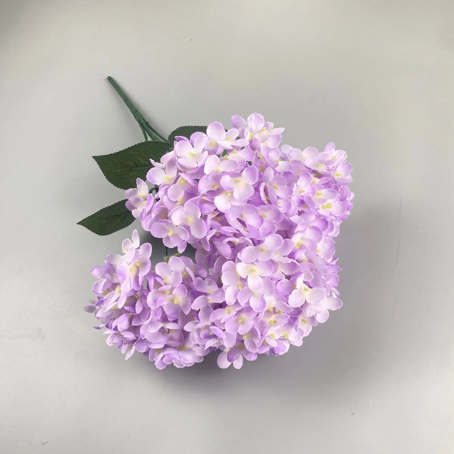 silk hydrangea bouquet, 5 heads artificial flowers for home decor, wedding, party, indoor decoration, perfect for anniversary, birthday, baby shower, bridal shower
