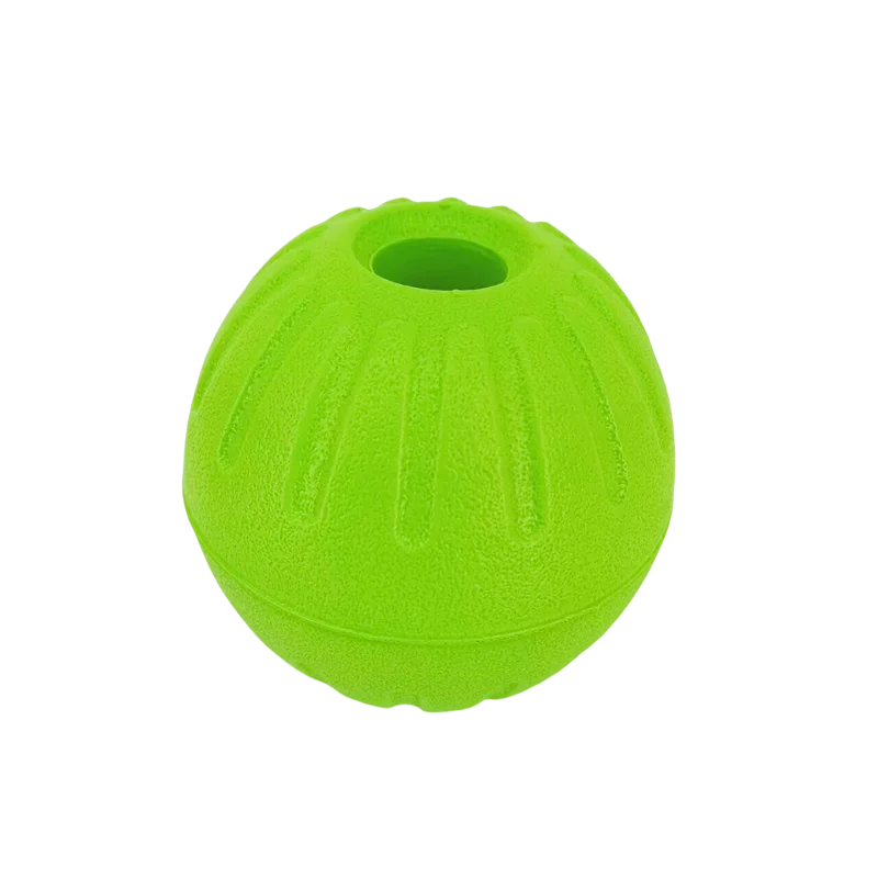 floating dog chew toy, durable eva 7cm/9cm ball for training & fetch, multi-coloured waterproof, ideal for beach & park play, perfect for small to large dogs
