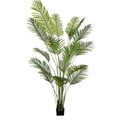 Artificial Palm Tree 90/120cm, Plastic 9-Leaf Tropical Plant for Indoor Floor, Garden, Exhibition Display, Home Bonsai Decoration, Realistic Scattered Tail Design