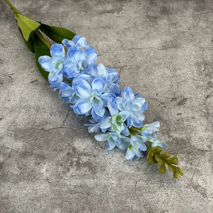 Artificial Hyacinth Floral Branch - Violet PP Material for Home Decoration, Wedding, Anniversary, Birthday, Bridal Shower, Indoor Use, Non-Toxic, Realistic Look