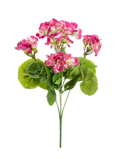 Artificial Silk Begonia Flower Bouquet, UV Resistant for Outdoor and Indoor Decor, Weddings, Parties, and Home Bonsai, Ideal for Events and DIY Crafts