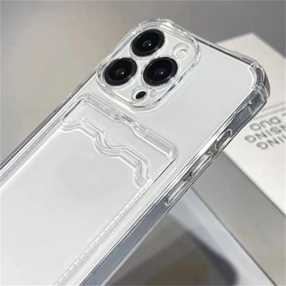 Shockproof Clear Silicone Case for iPhone 14/15/16 Plus, Pro, Max - Anti-Fingerprint, Water-Resistant, Dustproof Protection