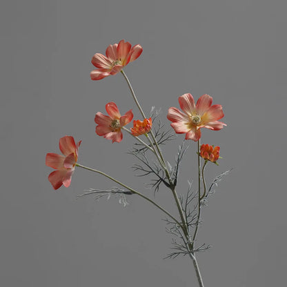 Artificial Gerbera Daisy Flower 60cm White Silk Stem for Home, Wedding, Table, Indoor Decor - Perfect for Anniversary, Baby Shower, Bridal Party, Birthday, Housewarming