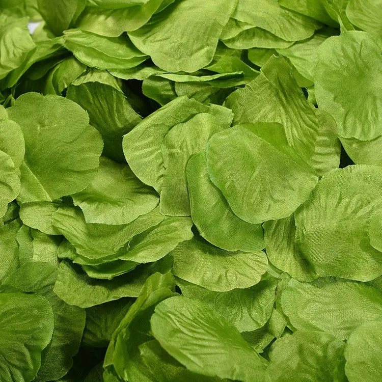 artificial silk rose petals 1000pcs for romantic occasions, wedding, anniversary, proposal, valentine's floral decor, non-woven indoor home decoration