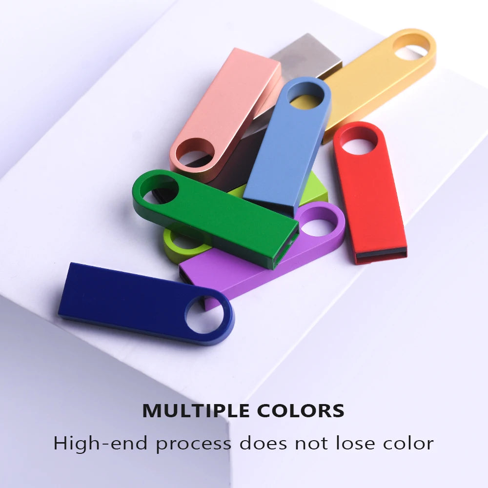 usb 3.0 high speed metal flash drive 128gb 64gb 32gb 16gb portable memory stick key chain for data storage and backup