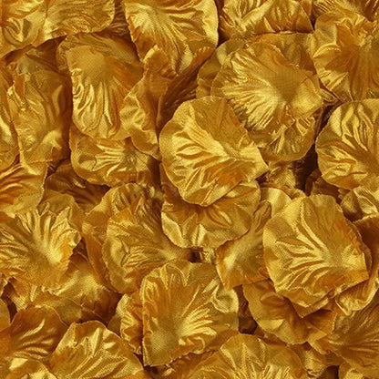 Artificial Silk Rose Petals 1000pcs for Romantic Occasions, Wedding, Anniversary, Proposal, Valentine's Floral Decor, Non-Woven Indoor Home Decoration