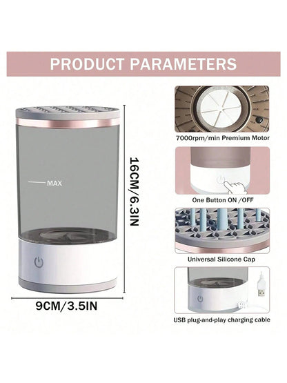 7.618 Electric Makeup Brush Cleaner Machine