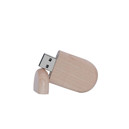 Custom Wooden USB Flash Drive with Gift Box, 64GB/32GB/16GB/8GB Memory Stick for Photography, Weddings, Business, USB 2.0 Pen Drive, Creative Storage Solution