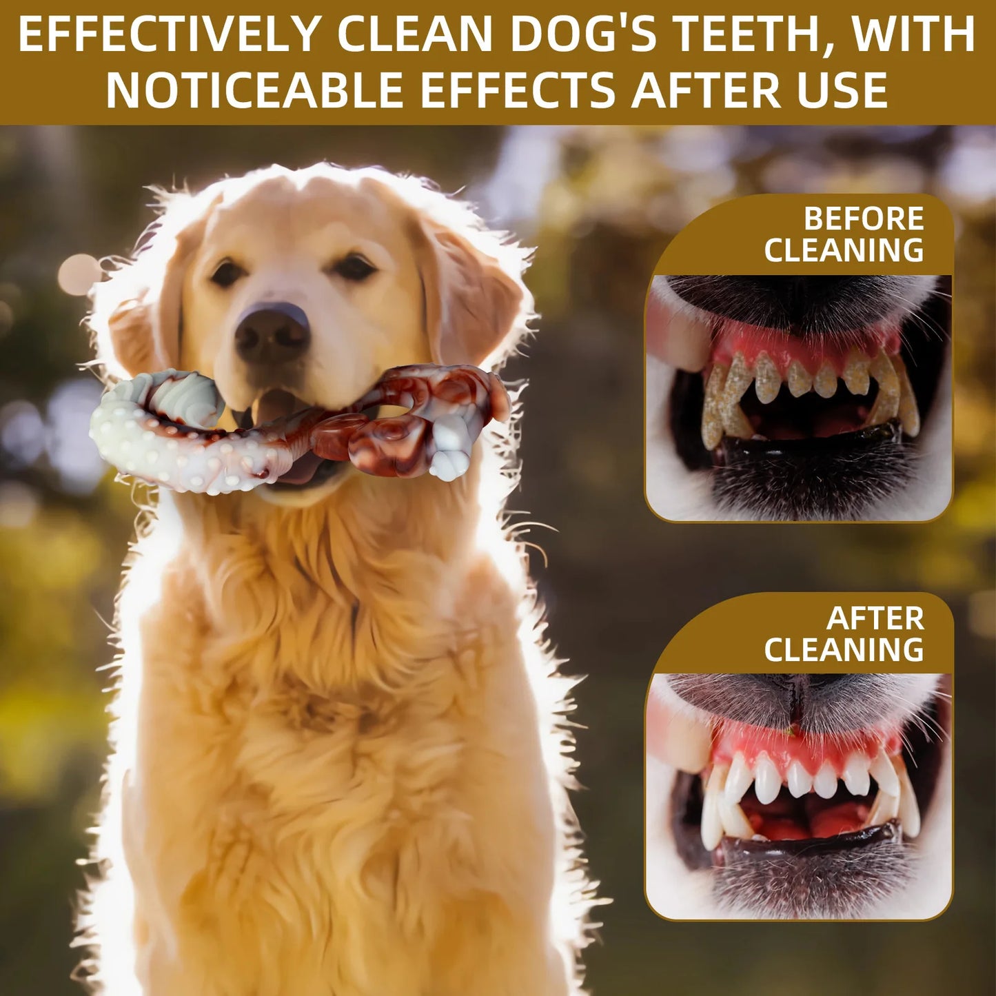 durable nylon dog chew toys for strong chewers, beef flavoured, long-lasting fun, assorted shapes including squirrels, antlers, rabbits, crabs, for medium to large dogs