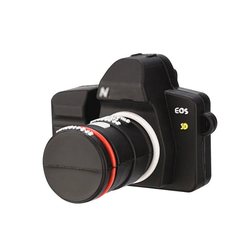 cartoon usb flash drive | 32gb to 128gb memory stick | mini usb 2.0 pen drive for data storage | silicone material, portable for camera & computer use