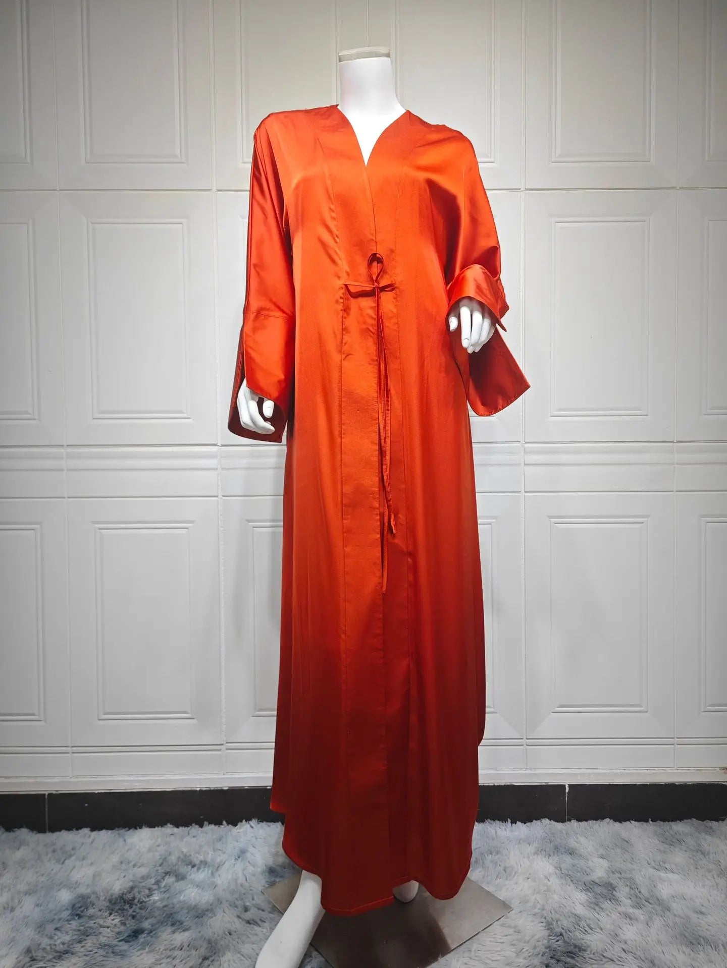 ramadan decoration 2024 muslim girl army green abaya robe islamic gift elegant prayer dress for special occasions and everyday wear