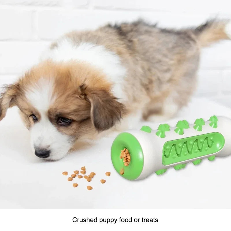 durable dog chew toy for dental health, soft tpr nylon, plaque and tartar reduction, teeth cleaning aid, interactive for puppies and dogs, suitable for all breeds and sizes